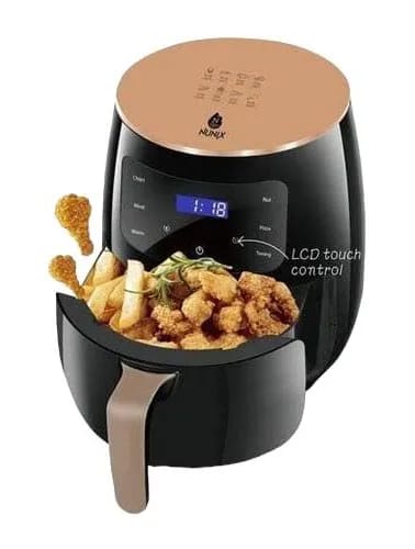 🔥 Nunix AF-05 Air Fryer – 5L Digital Hot Air Fryer, Oil-Free Cooking, Fast & Healthy Meals