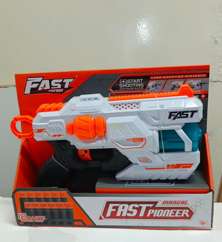 ✨ Pioneer Manual Tactical Blaster | High-Precision Performance System (12-Dart Set)