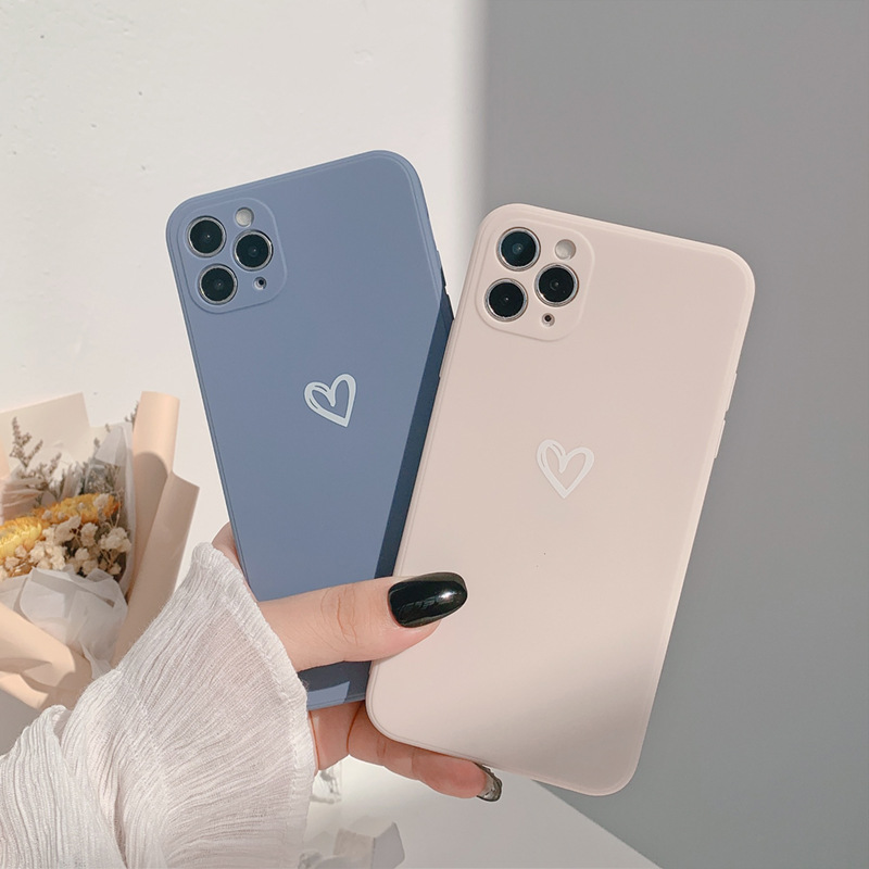 Shockproof Frosted Phone Case for iPhone 16 15 14 Pro Max Plus TPU Silicone Soft Matte Back Cover