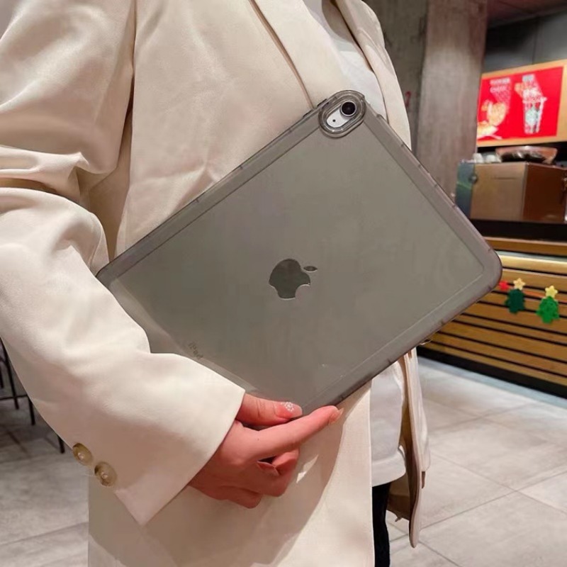 Transparent Light Thin Simple Soft Silicone Shockproof Tablet Case For iPad Mini 6 5 4 iPad 9.7 5th 6th Air 3 4 5 iPad 11 2025 10.2 7th 8th 9th 10th Matte Clear iPad Casing Cover Hot Sale