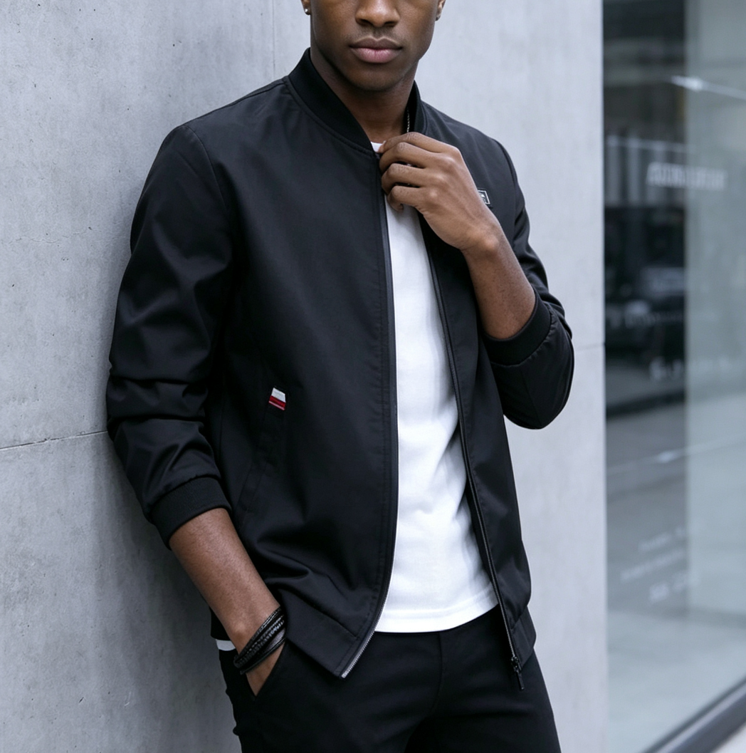 Men Jackets Solid Fashion Coats Male Casual Slim Stand Collar Jacket Trench Coats Local fast delivery