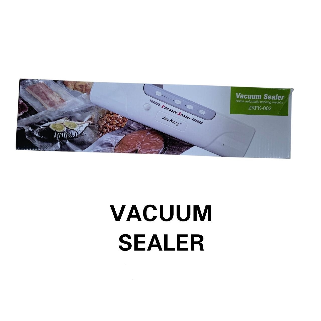 Jau Kang ZKFK-002 Automatic Vacuum Food Sealer Machine – Home Food Packing & Preservation Device