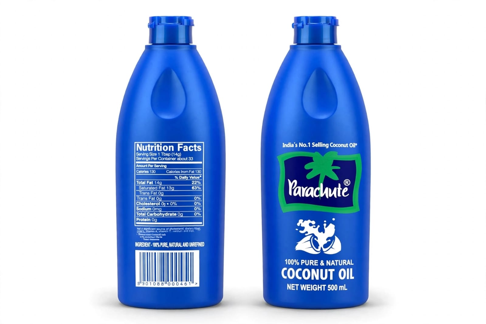 Parachute Coconut Oil 200ml – Pure Coconut Hair & Body Oil for Nourishing and Moisturizing