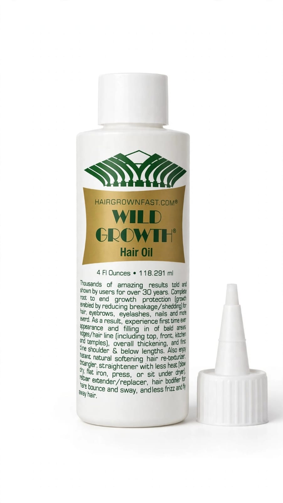 Wild Growth Hair Oil 4oz Hair Treatment Oil For Hair Growth Moisturizing Scalp & Hair Care