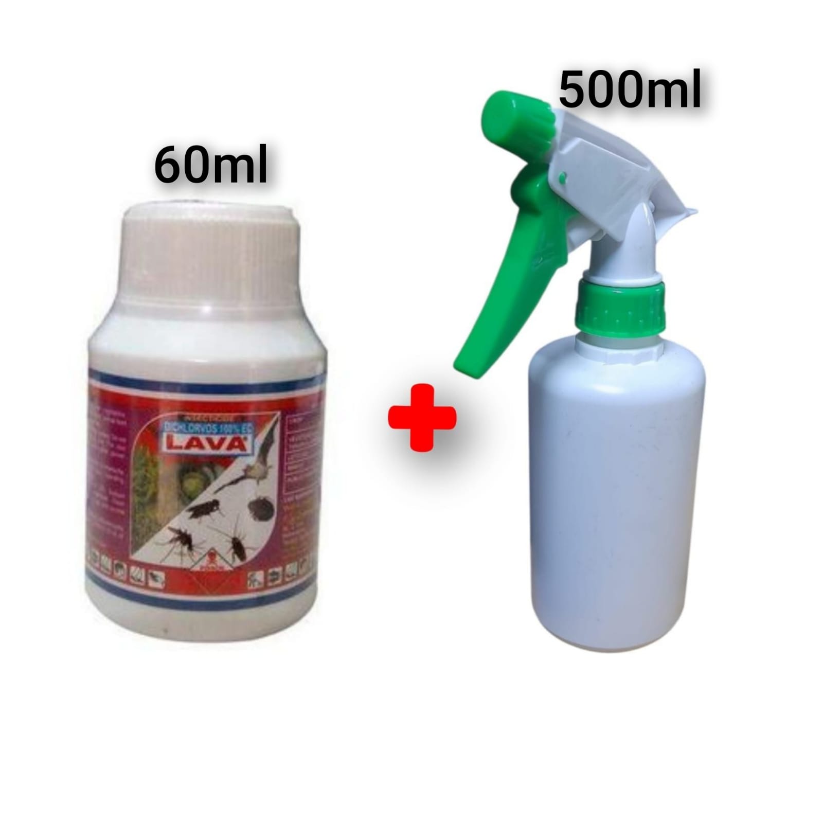 Lava Insecticide for Bedbugs, Cockroaches and spray bottle