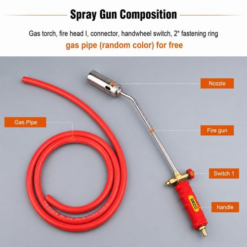 LPG Blow Torch - Blue Gas Heating Tool, 2kg, Multi-Use
