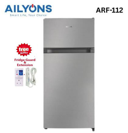 AILYONS 112L Double Door Fridge + GIFTS