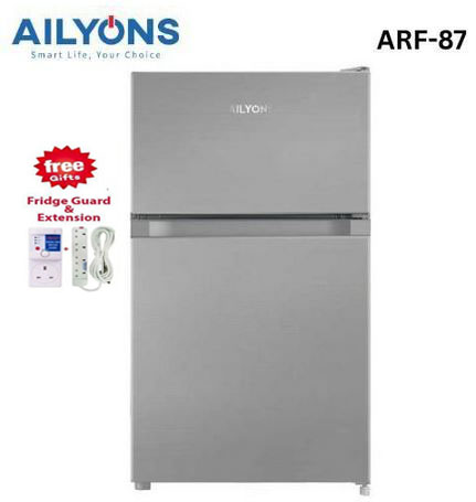 AILYONS 87L Double Door Mini-Fridge + GIFTS