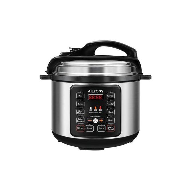 OFFER!! AILYONS LS-A1-5L, 900Watts Electric Pressure Cooker - 5L