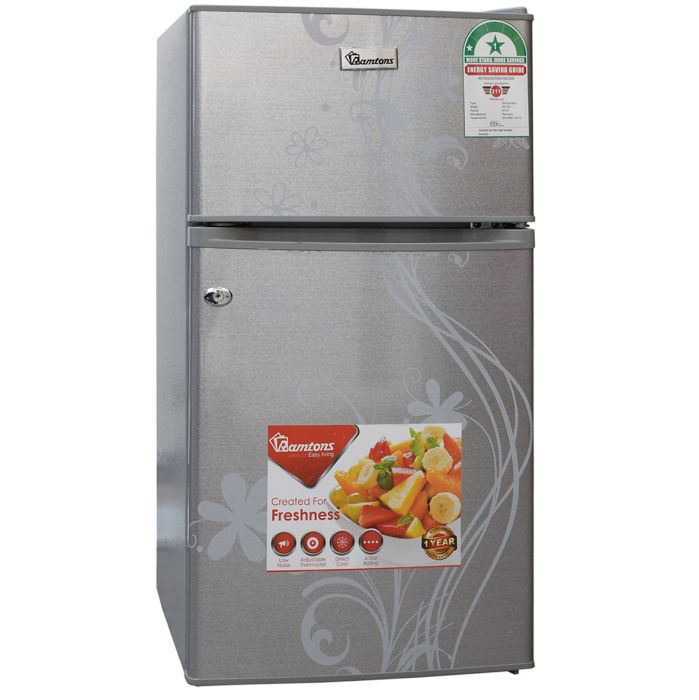 OFFER!! RAMTONS 90L Double Door Fridge