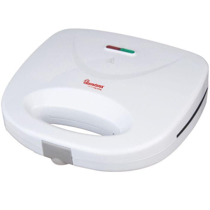 SUPA SALE!! Ramtons RM/479 - 2 Slice Sandwich Toaster - White (1YR WRTY)