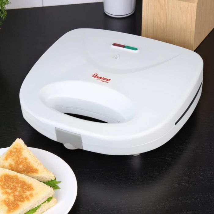 SUPA SALE!! Ramtons RM/479 - 2 Slice Sandwich Toaster - White (1YR WRTY)