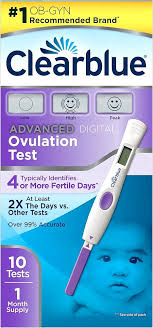 Clear Blue Advanced Digital Ovulation test kit 10s