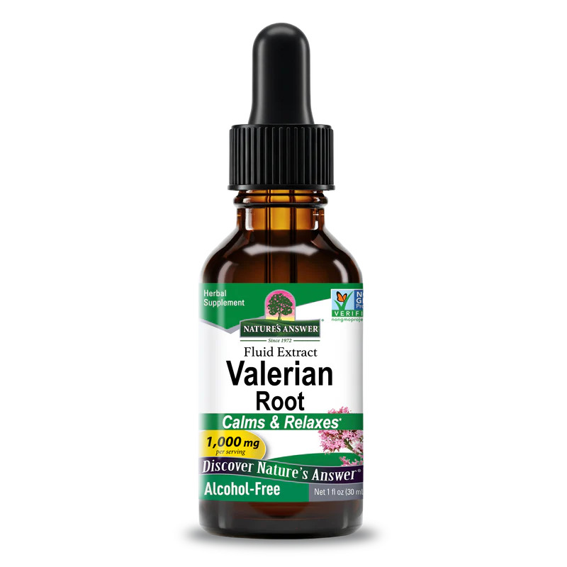Natures answer Valerian Root Extract Alcohol Free 30ml