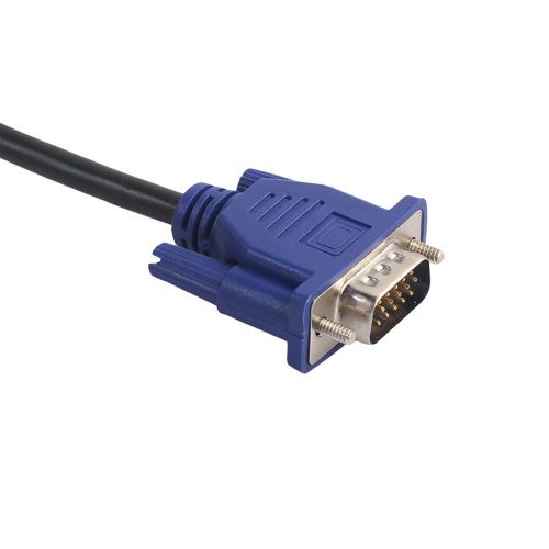 High-Quality VGA Cable – 1080p FHD Monitor & Projector Support With Magnetic Anti-Interference - 10M