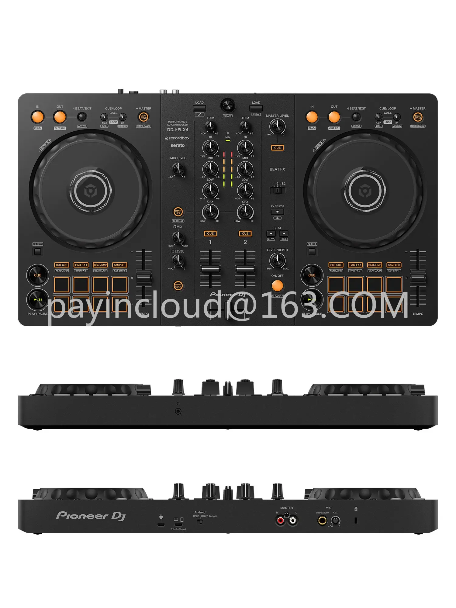 Ddj Flx4 Pioneer Dj Controller Getting Started Disk Recorder