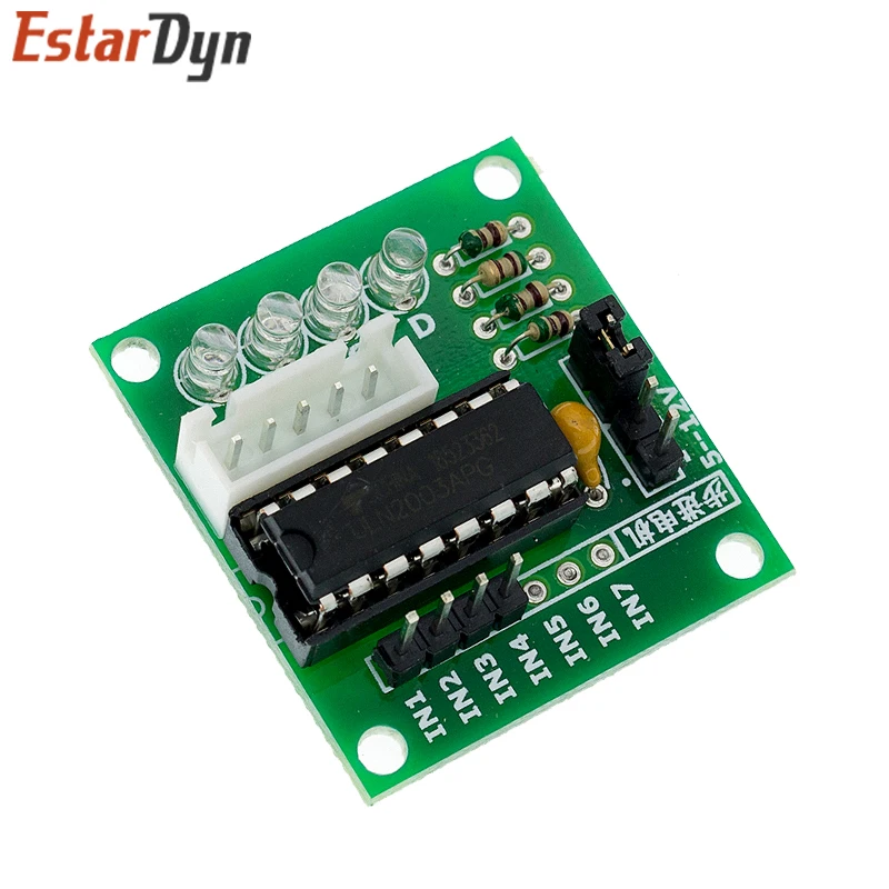 5V 4-Phase 28BYJ-48 DC Gear Step Stepper Motor+ULN2003 Driver Board ULN2003 PIC MCU DIY