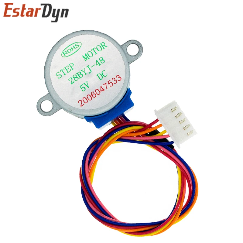 5V 4-Phase 28BYJ-48 DC Gear Step Stepper Motor+ULN2003 Driver Board ULN2003 PIC MCU DIY