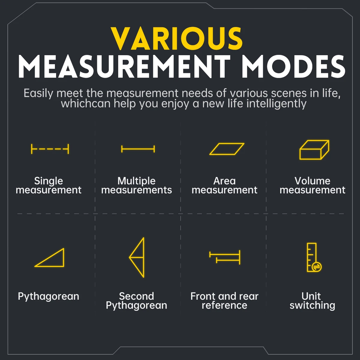 FNIRSI IR40 Smart Laser Rangefinder 40M Laser Tape Measure Digital Distance Meter Metro Laser Digital Accurate APP To Draw