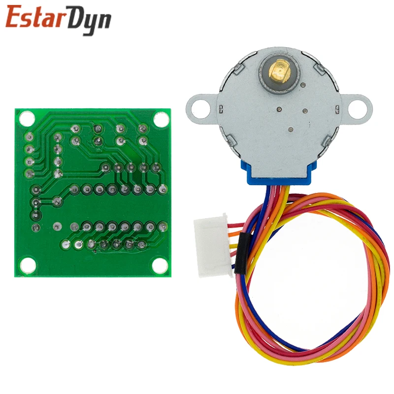 5V 4-Phase 28BYJ-48 DC Gear Step Stepper Motor+ULN2003 Driver Board ULN2003 PIC MCU DIY