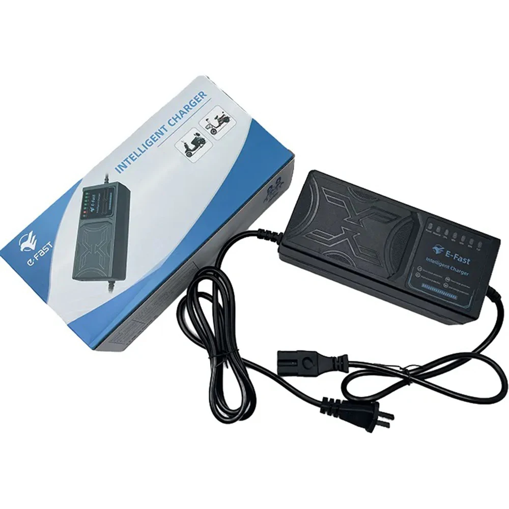72V 32Ah Electric Scooter Charger with Reverse Polarity Protection, Auto Shut-off When Fully Charged, and Temperature Protection