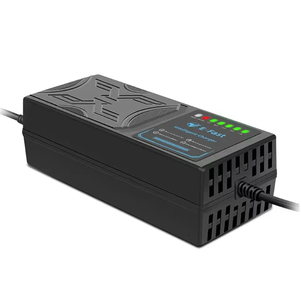 72V 32Ah Electric Scooter Charger with Reverse Polarity Protection, Auto Shut-off When Fully Charged, and Temperature Protection