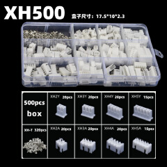 760pcs 500pcs 230pcs XH2.54mm 2/3/4/5/6P Male/Female Continuous Terminal Housing PCB Header Wire Connector 1M 10P Cable/Crimping Tool Kit