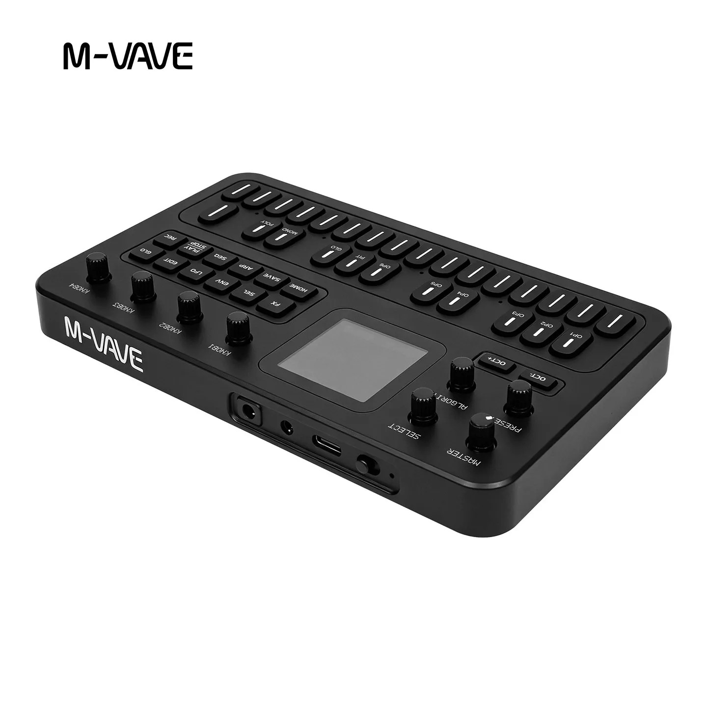 M-VAVE FM1 Portable Mini FM Modulation Analog Synthesizer Effects Arpeggiator Sequencer