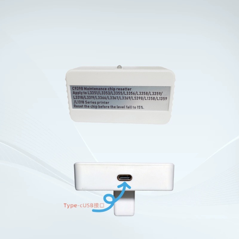 C9398 Maintenance Box Resetter / Waste Ink Tank Decoder for Epson L3353 L3355 L3356 L3358 L3359