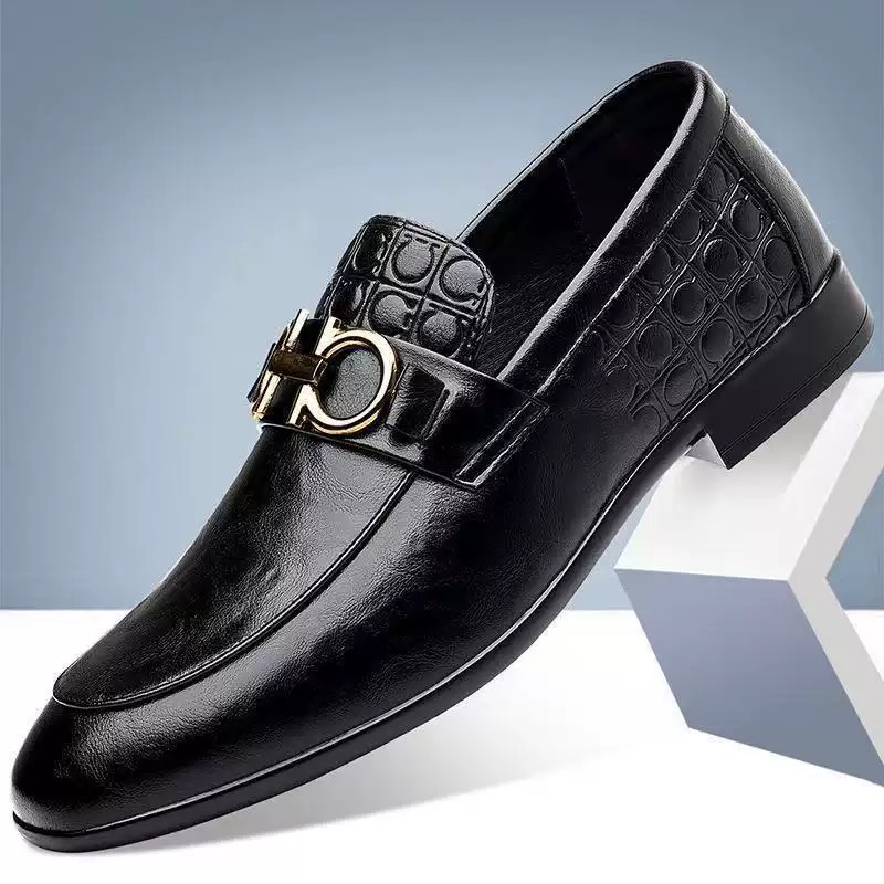 LifeCare New Arrival Business shoes Men's Shoes Fashion Oxfords Formal Shoes Elegant Driving Shoes Men Party Loafers slip on dress shoes official shoes Black