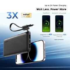 AMAZING DEALS!! oraimo PowerFlow L1 Power Bank (OPB-1103): 100000mAh | 15W Fast Charging | 2 USB-A Outputs | Type-C Input/Output | 3-Device Charging  | PowerBanks oraimo 10000mah+FREE GIFTS
