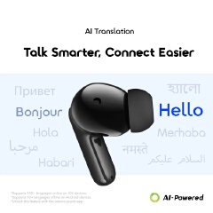 NEW ARRIVAL DEALS!! oraimo SpaceBuds Lite 2 (OTW 325): 7.5-Hr Playtime | AI Translation & Voice Prompt | Sound360 Spatial Audio | HD Voice in Calls | IPX4 Water Resistant | Anti-Lost Lanyard | Earbuds