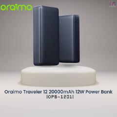 HOT DEALS!!!Oraimo Traveller Power Bank 10000mAh 20000mAh  30000mAh 40000mAh 50000mAh 12W Smart Fast Charging Slim Portable Power Bank type C ChargingCompatibility Powerbank with overcharge protection