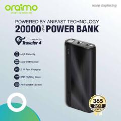 HOT DEALS!!!Oraimo Traveller Power Bank 10000mAh 20000mAh  30000mAh 40000mAh 50000mAh 12W Smart Fast Charging Slim Portable Power Bank type C ChargingCompatibility Powerbank with overcharge protection