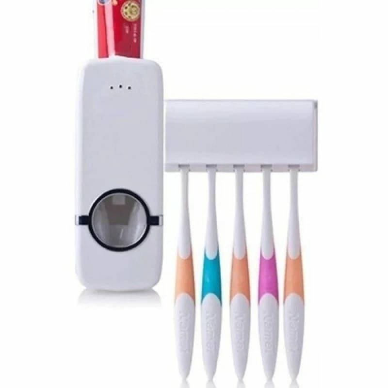 Touch Me Toothpaste Dispenser Automatic Hands-Free Toothpaste Squeezer for Bathroom Hygienic, Mess-Free & Family-Friendly Bathroom Organizer