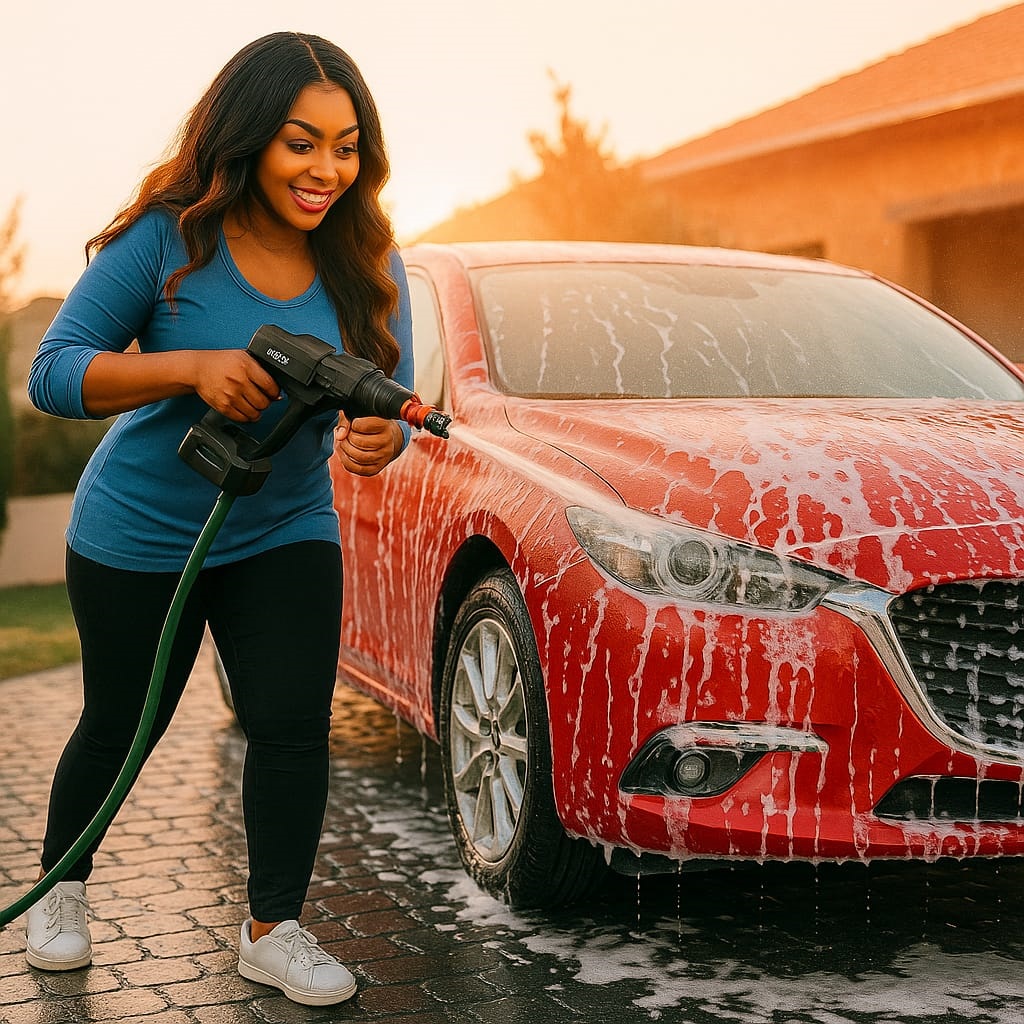 Wireless High Pressure Car Wash Water Gun Powerful Cleaning, Premium Build & Confident Everyday Convenience