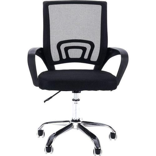Assembled Executive office chair. The swivel feature allows you to rotate the chair 360 degrees, providing easy access to different areas of your workspace without straining