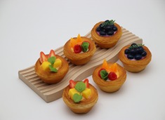 Decorative Pastries Fridge Magnets Set – 3D Cake, Donut & Dessert Refrigerator Magnets for Kitchen, Office & Home Décor.