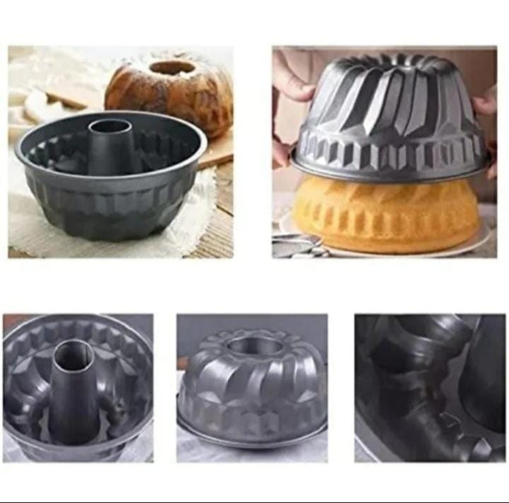 Non-Stick Doughnut Shape Cake Mould – Round Ring Baking Pan for Cakes, Desserts & DIY Baking