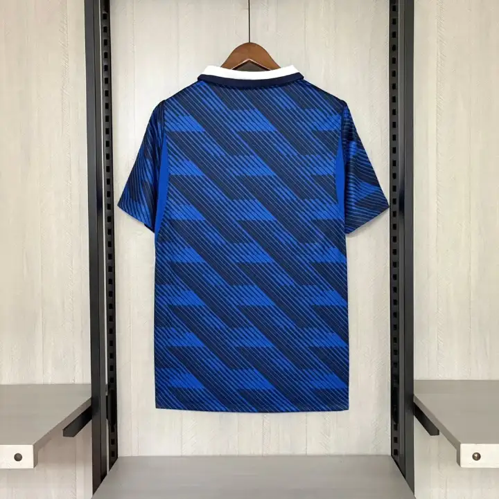 New France 2026 Home Soccer Jersey  – Premium Blue Football Shirt with Luxury White Collar | World Cup Fan Edition Kit.
