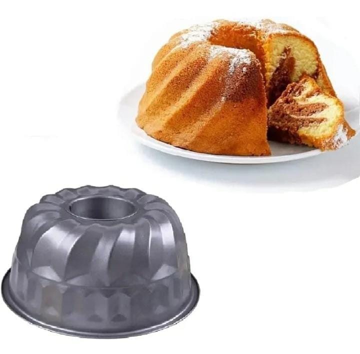 Non-Stick Doughnut Shape Cake Mould – Round Ring Baking Pan for Cakes, Desserts & DIY Baking
