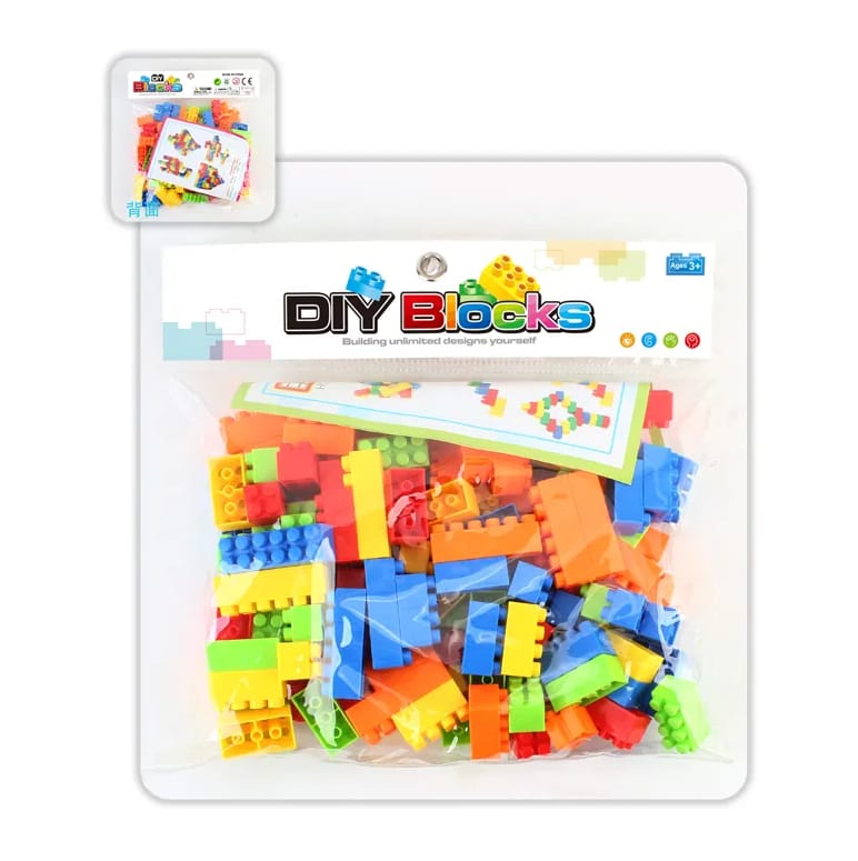 115PCS Building Blocks Toy Set for Kids – Educational STEM Construction Blocks, Creative DIY Learning & Brain Development Toy for Boys & Girls