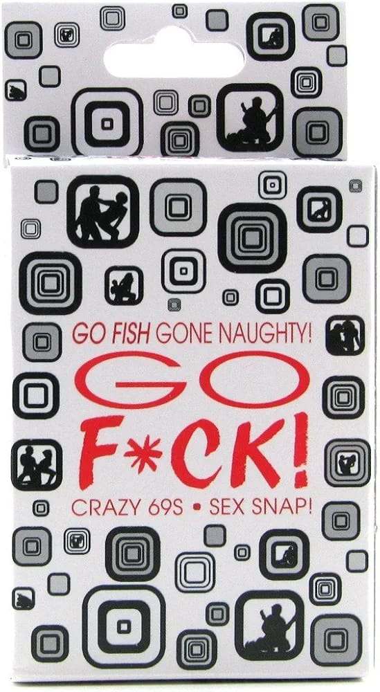 Generic Go Fish Gone Naughty Sex Card Game - Flirty Couples Board Game - Intimacy & Foreplay Bedroom Fun (52 Cards)