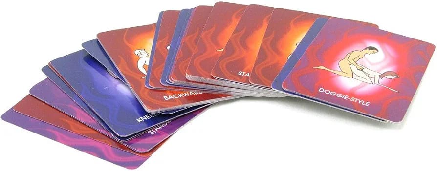 Generic Go Fish Gone Naughty Sex Card Game - Flirty Couples Board Game - Intimacy & Foreplay Bedroom Fun (52 Cards)