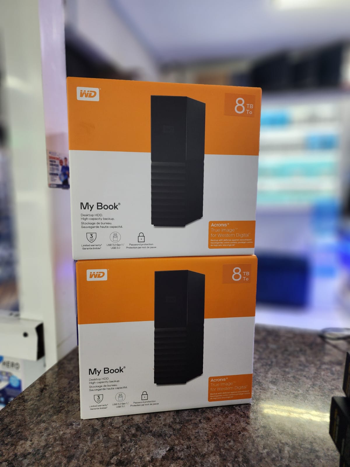 WD MY Book Desktop HDD 8TB
