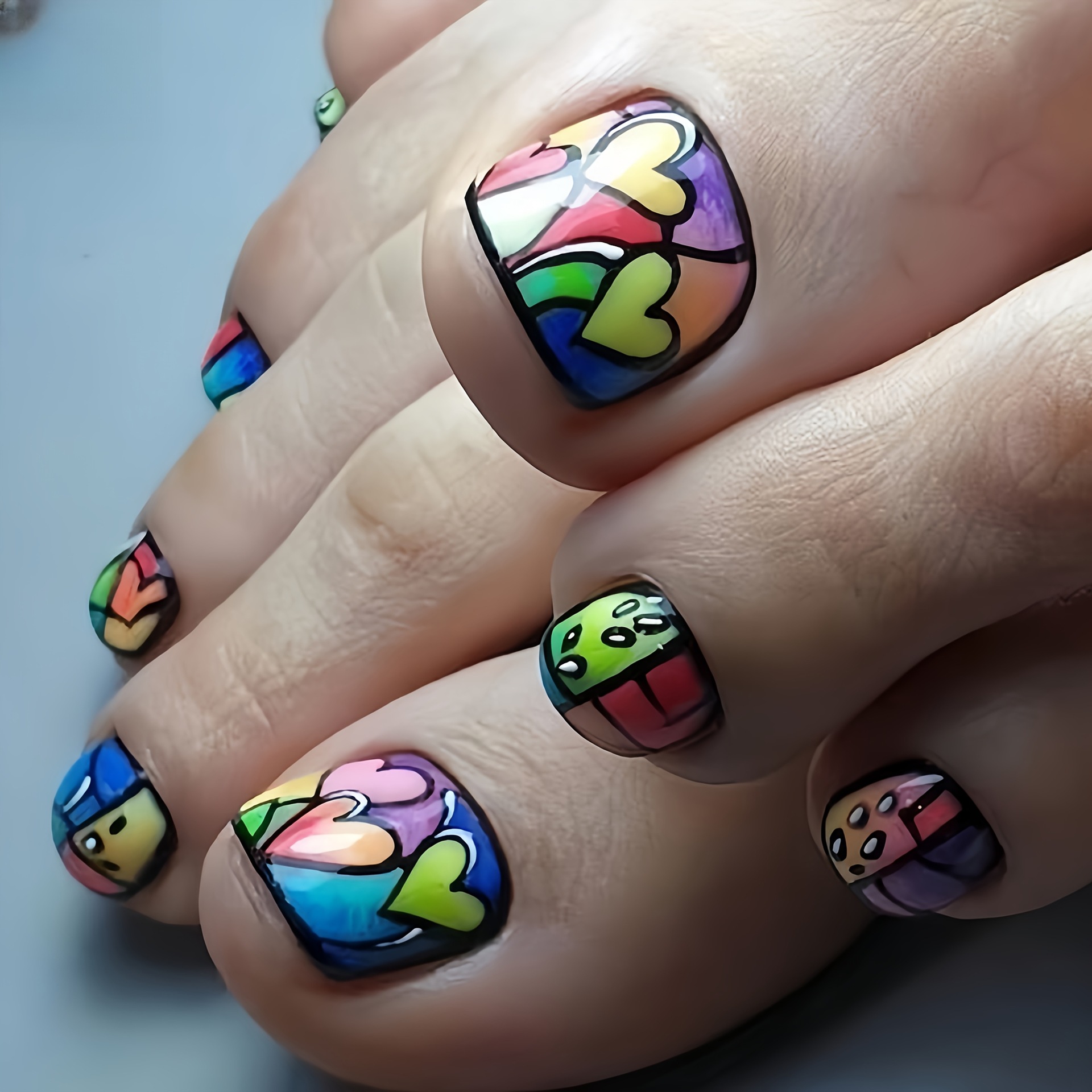 Cross border hot selling temperament, white toenail patches, removable toenail nail nail art, foot wearing nail wholesale view 4