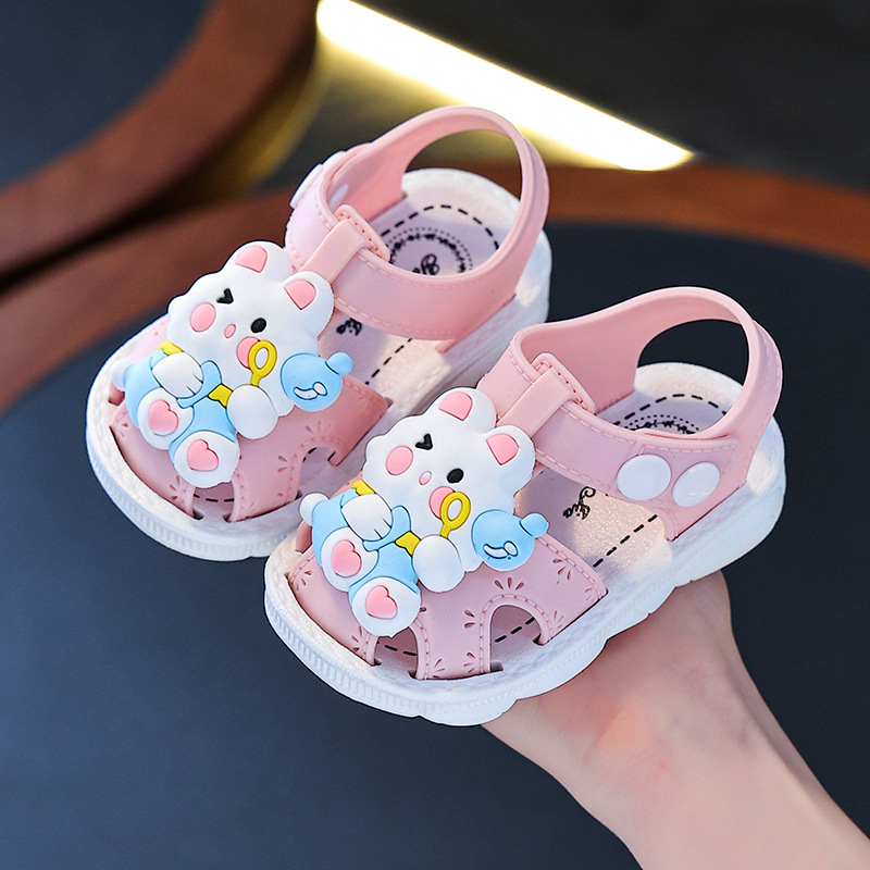 1-3 year old summer baby girl walking shoes for infants and toddlers, women's sandals with soft soles and anti slip shoes for children