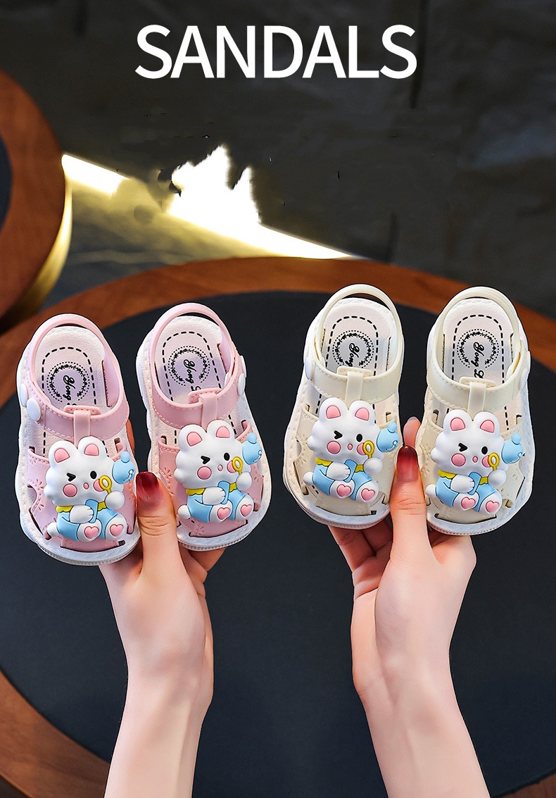 1-3 year old summer baby girl walking shoes for infants and toddlers, women's sandals with soft soles and anti slip shoes for children