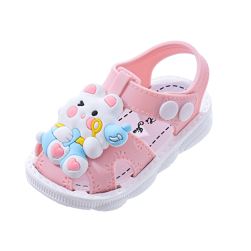 1-3 year old summer baby girl walking shoes for infants and toddlers, women's sandals with soft soles and anti slip shoes for children