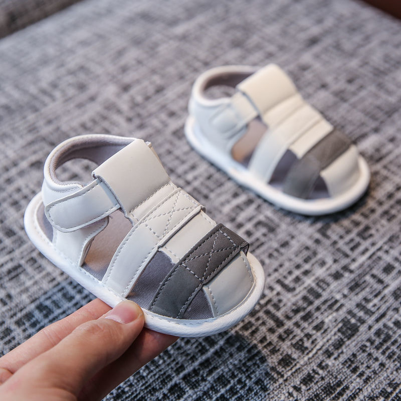 0-1 year old baby shoes, summer sandals, soft soled baby shoes, 3-6 to 12 months old, male and female babies will not fall off, newborn shoes